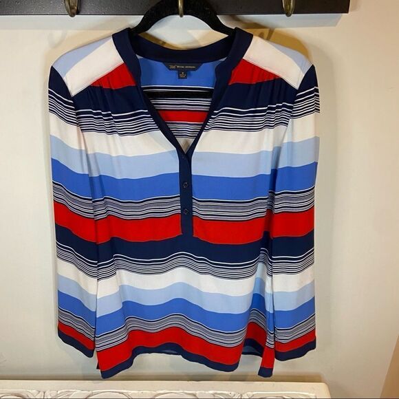 Brooks Brothers striped blouse size 8 - Picture 1 of 5